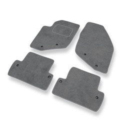 Velours automatten voor Volvo S60 I Sedan (2000-2009) - grijs