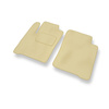 Velours automatten voor Renault Scenic I MPV (1996-2003) - beige