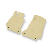 Velours automatten voor Mercedes-Benz C Klas W205 Stationwagen, Limousine (2013-2021) - beige