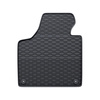 Rubberen matten voor de Audi A3 8P Hatchback, Sportback (2003-2012) - zwart - 4 stuks