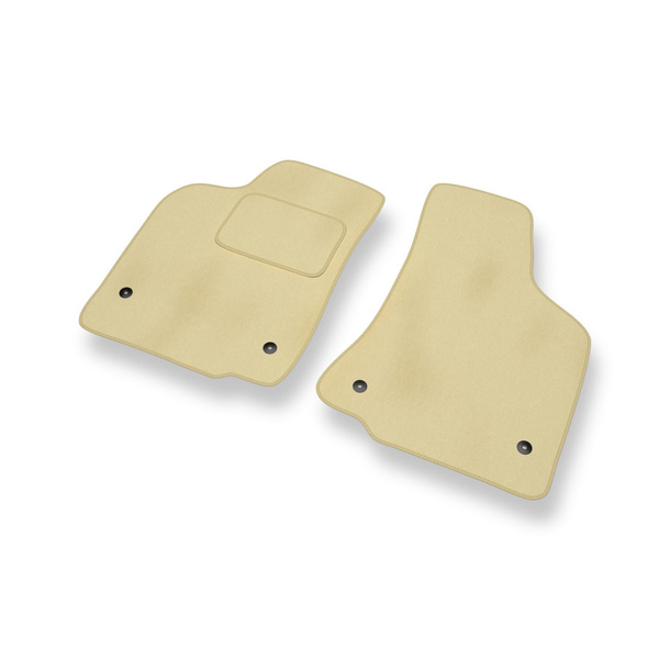 Velours automatten voor Volkswagen Polo III Classic, Hatchback, Variant (1994-2001) - beige
