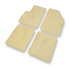 Velours automatten voor Dodge Journey Crossover (2008-2020) - beige