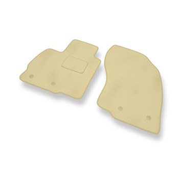 Velours automatten voor Mitsubishi Outlander III SUV (2012-2021) - beige