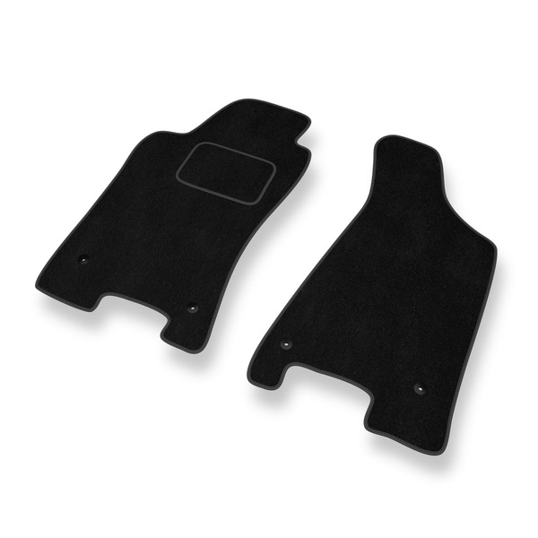 Velours automatten voor Audi 80 IV B4 Avant, Coupé, Cabriolet, Limousine (1991-1996) - zwart
