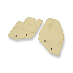 Velours automatten voor Volvo S80 I Sedan (1998-2006) - beige