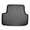 Set kofferbakmat en automatten TPE op maat gemaakt voor: Volkswagen Golf VII Hatchback (10.2012-12.2019) - met tijdelijk reservewiel / reparatieset: voor boven- en onderste bagageruimte