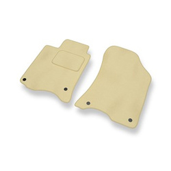 Velours automatten voor Renault Laguna II Estate, Hatchback (2000-2007) - beige