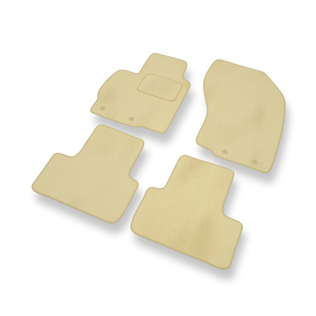 Velours automatten voor Mitsubishi ASX (2010-2021) - beige