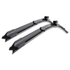 Auto ruitenwissers op de voorruit voor Mazda 3 I Hatchback, Sedan (07.2003-12.2008) - vlak bladen