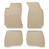Rubberen matten voor de Volkswagen Passat B5 Sedan, Variant (1996-2005) - beige - 4 stuks
