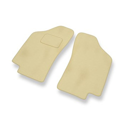 Velours automatten voor Fiat Tipo I Hatchback (1988-1995) - beige