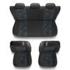 Een set universele autohoezen voor Audi A6 C4, C5, C6, C7, C8 (1994-2019) - UNE-BL