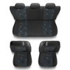 Een set universele autohoezen voor Fiat Bravo I, II (1995-2015) - UNE-BL