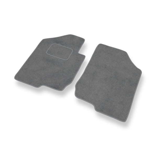 Velours automatten voor Kia Carens III MPV (2006-2012) - grijs