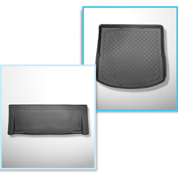 Set kofferbakmat en automatten TPE op maat gemaakt voor: Volkswagen Touran I 1T 