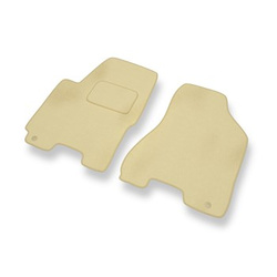 Velours automatten voor Kia Sportage II SUV (2004-2010) - beige