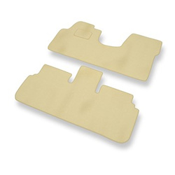Velours automatten voor Peugeot 806 I MPV (1994-2000) - beige