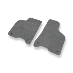 Velours automatten voor Volkswagen Lupo I Hatchback (1998-2005) - grijs