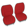 Geprofileerde beschermmat voor autostoelen Mercedes-Benz M Klas W163 W164 W166 - rood