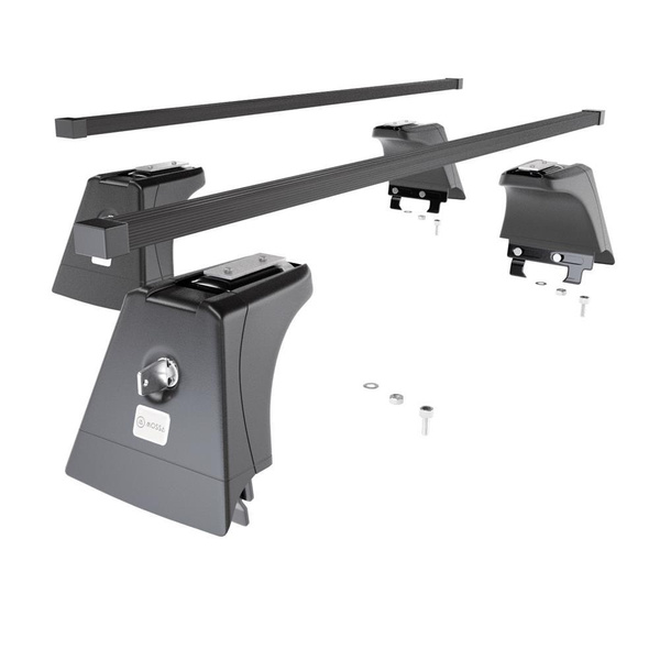 Basisrek voor het autodak voor Opel Astra J mk IV Hatchback (2009-2015) - zwart Imperiaal - bevestigingspunten - Staal