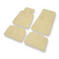 Velours automatten voor BMW 5 III E34 (1988-1997) - beige