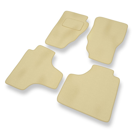 Velours automatten voor Dodge Nitro (2007-2011) - beige