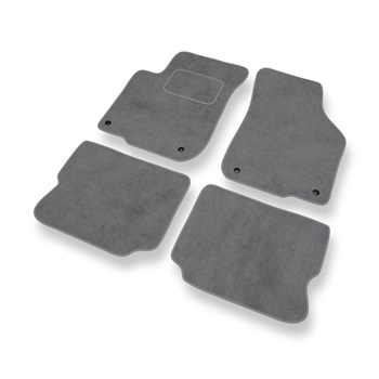 Velours automatten voor Seat Leon I Hatchback (1998-2006) - grijs