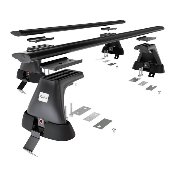 Basisrek voor het autodak voor Opel Insignia Sedan (2009-2017) - zwart Imperiaal - zonder bevestigingsmateriaal - Aluminium