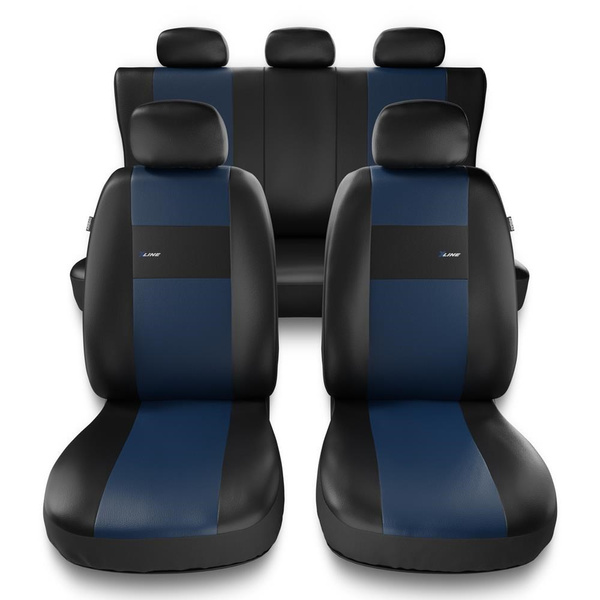 Een set universele autohoezen voor Renault Clio II, III, IV, V (1998-....) - XL-BL