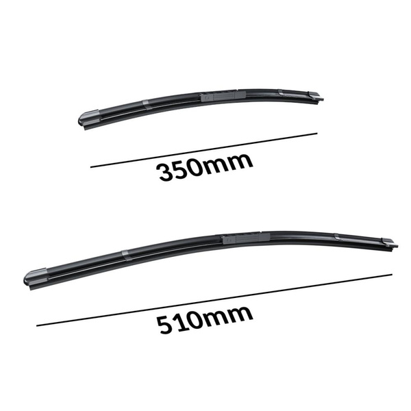 Auto ruitenwissers op de voorruit voor Renault Twingo III Hatchback (09.2014-2018) - vlak bladen