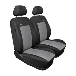 Op maat gemaakte hoezen voor Volkswagen Caddy III Cargo (2004-2015) alleen de voorstoelen - pasvorm autostoelhoezen - autostoelbeschermer set - E2