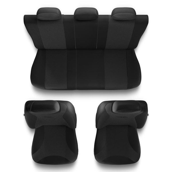 Een set universele autohoezen voor Dacia Sandero I, II, III (2008-....) - TR-G1