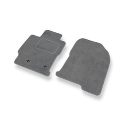 Velours automatten voor Toyota Prius II Liftback (2002-2009) - grijs