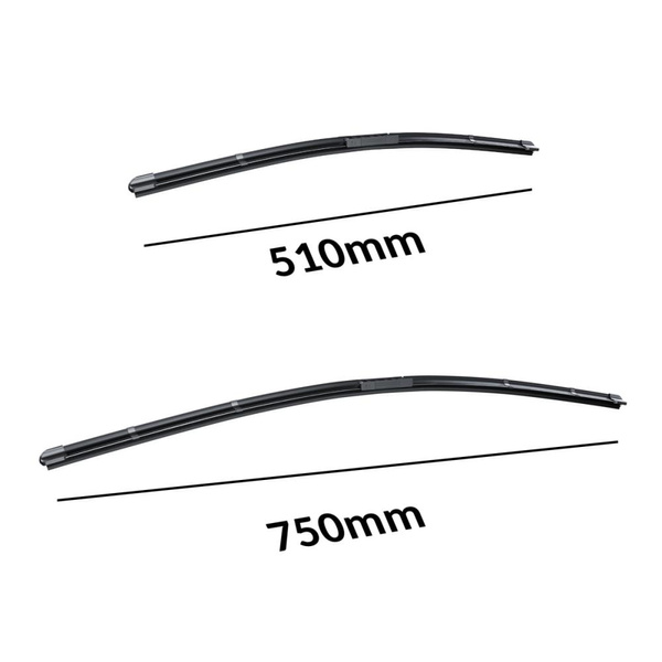 Auto ruitenwissers op de voorruit voor Ford Transit VII, VIII Bestelwagen (01.2014-....) - vlak bladen