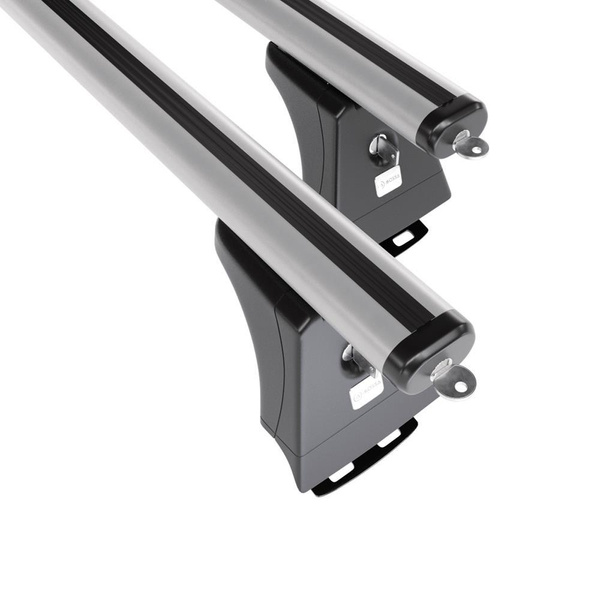 Basisrek voor het autodak voor Honda CR-V SUV (2007-2011) - zilver Imperiaal - bevestigingspunten - Aluminium