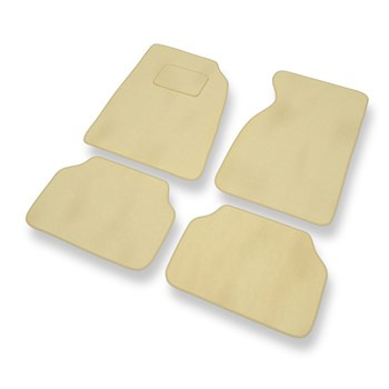Velours automatten voor Ford Mustang IV Coupé, Cabriolet (1994-2004) - beige