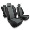 Een set universele autohoezen voor Fiat Bravo I, II (1995-2015) - X.R-G2