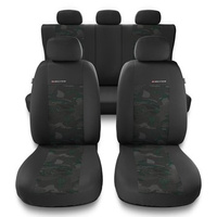 Een set universele autohoezen voor Ford Fiesta MK5, MK6, MK7, MK8 (1999-2019) - UNE-GR