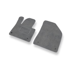 Velours automatten voor Citroen C5 III Sedan, Tourer (2008-2017) - grijs