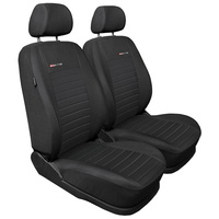 Op maat gemaakte hoezen voor Volkswagen Caddy III Cargo (2004-2015) alleen de voorstoelen - pasvorm autostoelhoezen - autostoelbeschermer set - E4