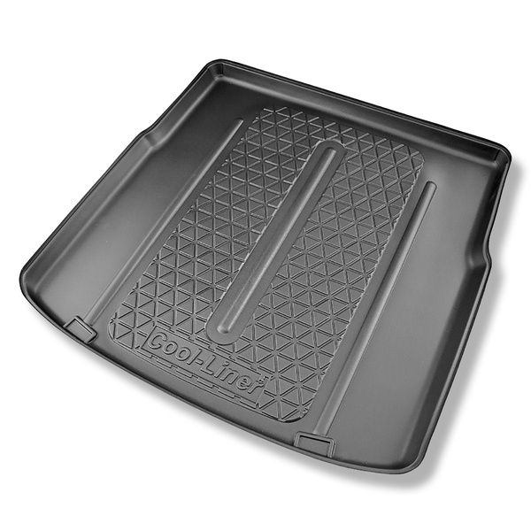 Kofferbakmat op maat voor: Toyota Corolla XII E210 Touring Sports (03.2019-....) - bovenste bagageruimte (gelijke laaddrempel); de schuifvloer in de hoogste stand; ook voor de hybride