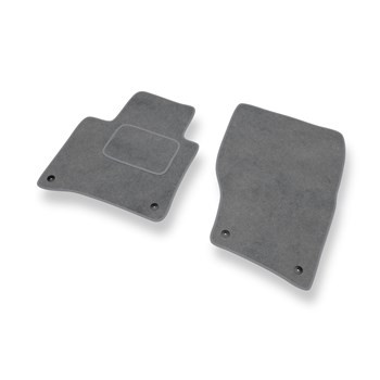 Velours automatten voor Volkswagen Touareg II SUV (2010-2017) - grijs