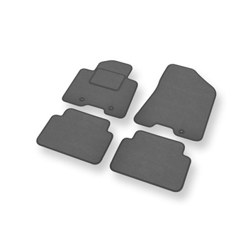 Velours automatten voor Kia Sportage IV SUV (2016-2021) - grijs