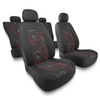 Een set universele autohoezen voor Opel Agila A, B (2000-2014) - UNE-RD