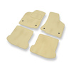 Velours automatten voor Volkswagen Polo III Classic, Hatchback, Variant (1994-2001) - beige