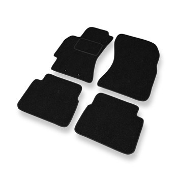 Vilten automatten voor Subaru Forester III SUV (2008-2013) - zwart