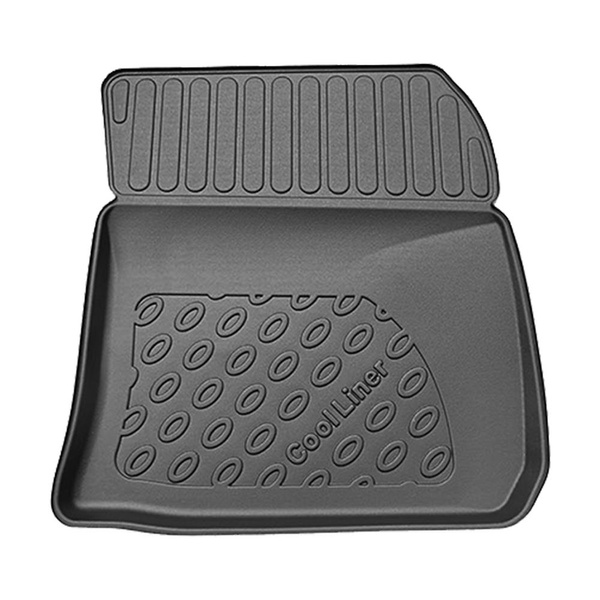 Set kofferbakmat en automatten TPE PREMIUM op maat gemaakt voor: Fiat 600e Hatchback (09.2023-....) - onderste bagageruimte; modellen zonder schuifvloer