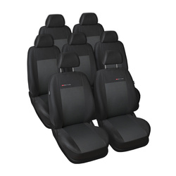 Op maat gemaakte hoezen voor Dacia Lodgy Bestelwagen (2012-2017) - pasvorm autostoelhoezen - autostoelbeschermer set - E3