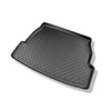 Set kofferbakmat en automatten TPE op maat gemaakt voor: Toyota RAV4 V SUV (01.2019-....) - 5 zitplaatsen; bovenste bagageruimte; met / zonder subwoofer; ook voor de hybride; met automatische versnellingsbak