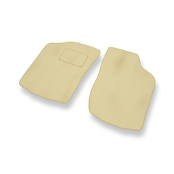 Velours automatten voor Nissan Micra II Hatchback (1992-2003) - beige